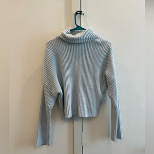 Light blue A&F turtleneck